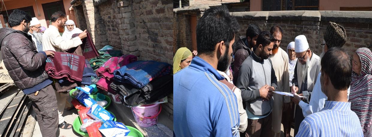 Mirwaiz expressed anguish over loss of property in fire incident at Khanyar